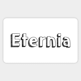 Eternia // Typography Design Magnet